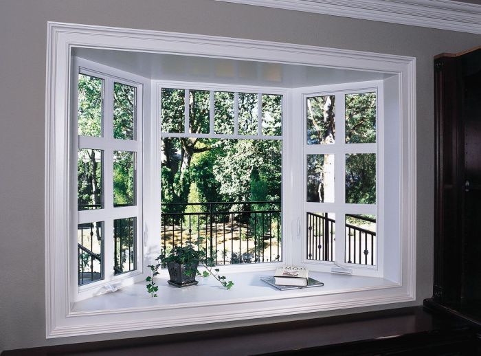 How to decorate bay windows no indentation