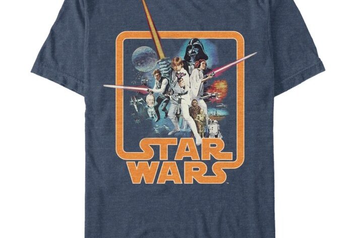 Men's star wars dress shirt