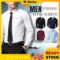 Mens white slim fit dress shirt