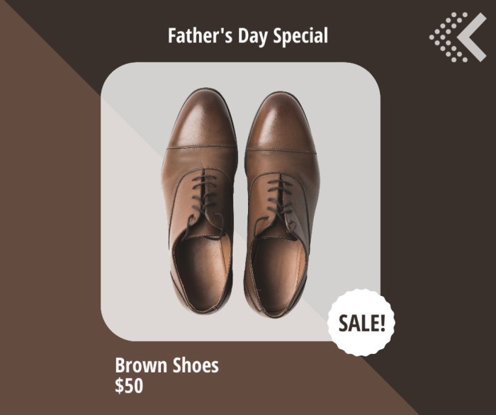 Mens dress shoes advertised on facebook