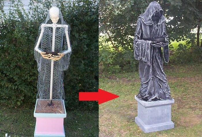 How to make a grim reaper decoration