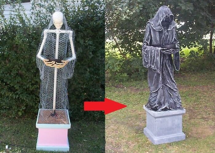 How to make a grim reaper decoration