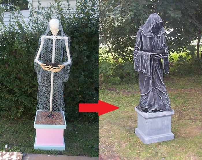 How to make a grim reaper decoration