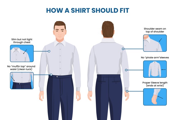 How to take men's dress shirt measurements