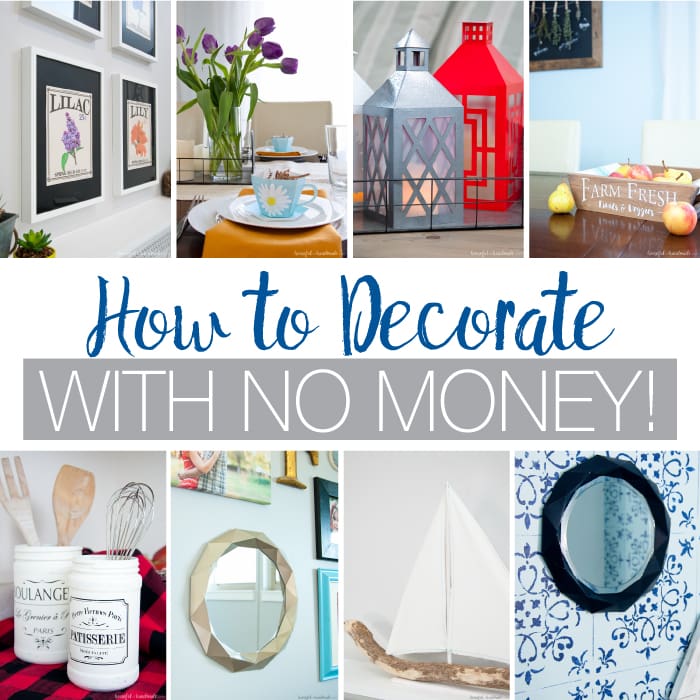 How to decorate my room without spending money