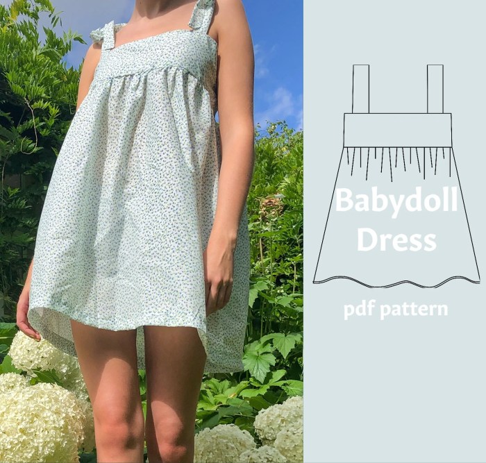 How to style a babydoll dress