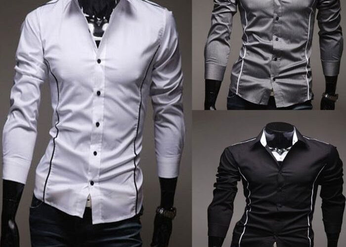 Designer mens dress shirts