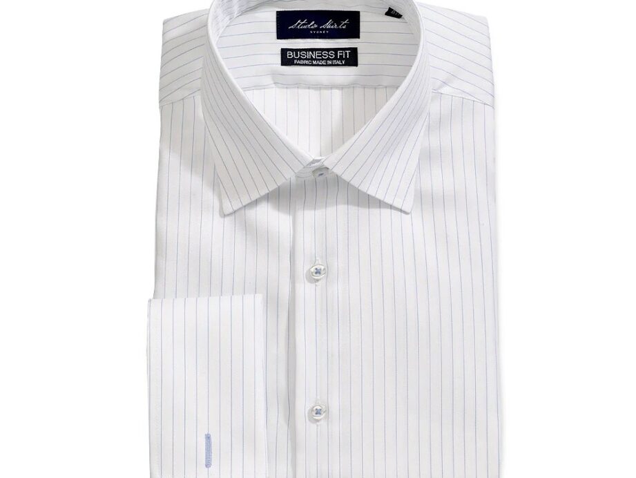 Pinstripe dress shirts for men